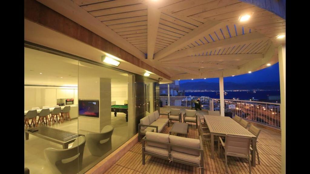 Exclusive Amdar -Residence Luxury Penthause With Privat Roof Pool Near The Sea -Best Sea View Eilat Exterior foto